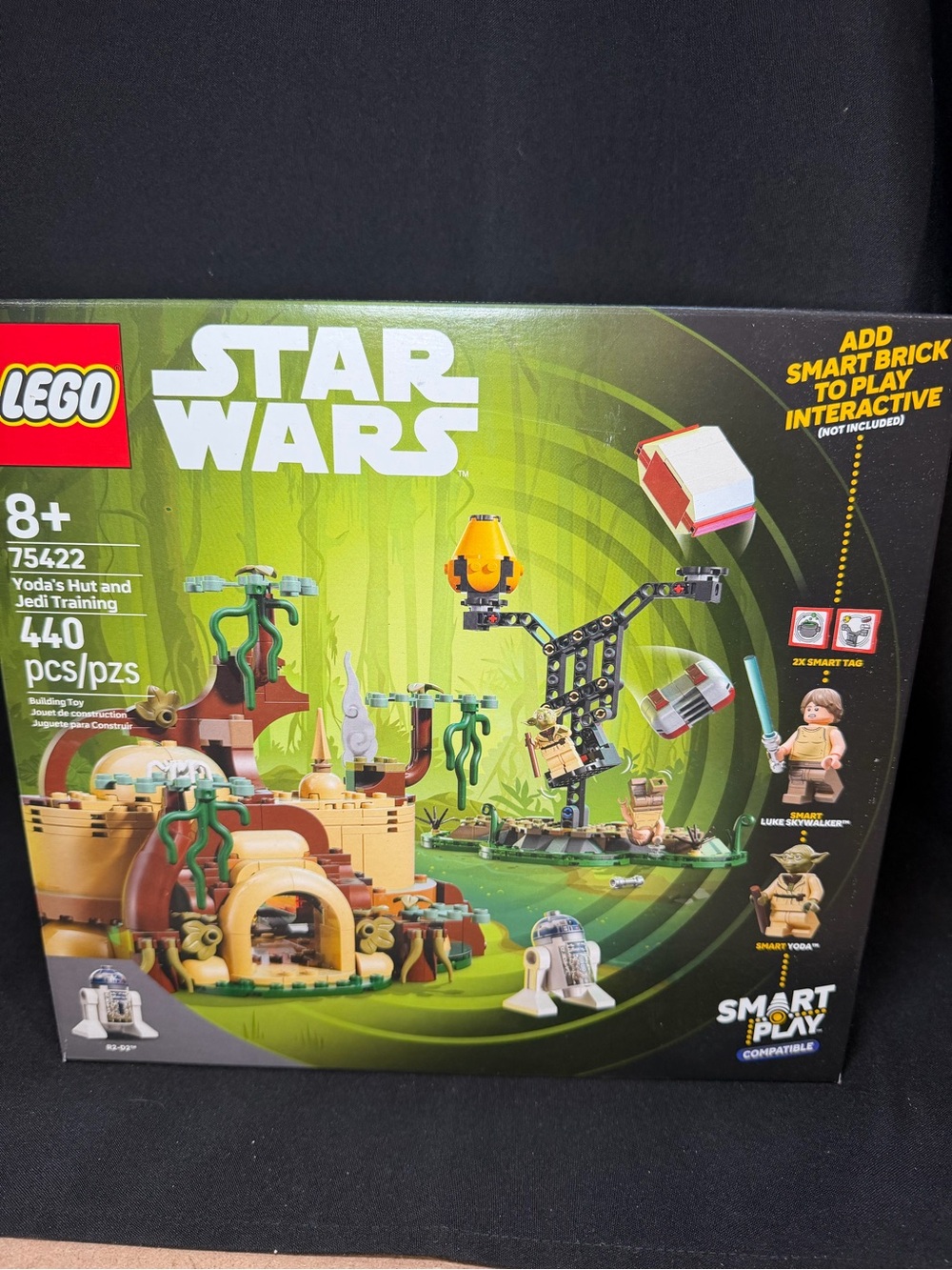 New Lego Star Wars Smart Play Yoda’s Hut and Jedi Training Building Toy 75422